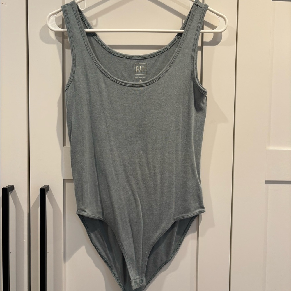 GAP Women's Soft Green Bodysuit